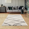 L'Baiet Malibu Ml892 Grey Area Rugs