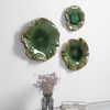 Uttermost Abella Green Ceramic Wall Decor, S/3