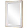 Uttermost Gema White Mirror