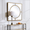 Uttermost Stanford Gold Square Mirror