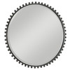 Uttermost Taza Round Iron Mirror