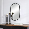 Uttermost Duronia Black Iron Mirror