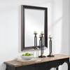 Uttermost Mercer Dark Bronze Traditional Mirror