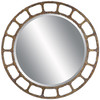 Uttermost Darby Distressed Round Mirror