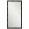 Uttermost Dandridge Black Industrial Mirror