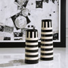 Uttermost Amhara Black & White Vases, S/2