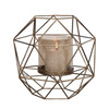 Uttermost Myah Geometric Gold Candleholder