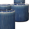 Uttermost Saniya Blue Containers, S/2