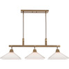 Uttermost Brookdale Industrial 3 Light Linear Chandelier