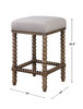 Uttermost Pryce Wooden Counter Stool