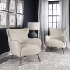 Uttermost Donya Cream Accent Chair