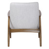 Uttermost Bev White Accent Chair