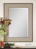 Uttermost Marilla Beaded Silver Mirror