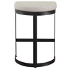 Uttermost Ivanna Black Iron Counter Stool