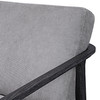 Uttermost Brunei Modern Gray Accent Chair