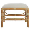 Uttermost Laguna Small White Bench