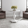 Uttermost Kabarda White Foyer Table