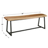 Uttermost Laurel Wooden Bench