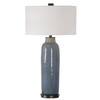 Uttermost Vicente Slate Blue Table Lamp