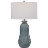 Uttermost Zaila Light Blue Table Lamp