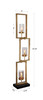 Uttermost Cielo Staggered Rectangles Floor Lamp