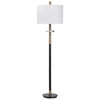 Uttermost Maud Aged Black Floor Lamp