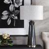 Uttermost Arlan Dark Charcoal Table Lamp