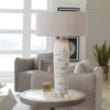 Uttermost Lenta White Table Lamp