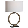 Uttermost Relic Aged Gold Table Lamp