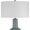 Uttermost Delta Light Aqua Table Lamp