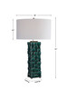 Uttermost Geometry Green Table Lamp