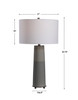 Uttermost Abdel Gray Glaze Table Lamp