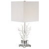 Uttermost Corallo White Coral Table Lamp