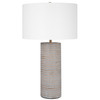 Uttermost Monolith Gray Table Lamp