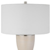 Uttermost Amphora Off-white Glaze Table Lamp