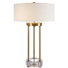 Uttermost Pantheon Brass Rod Table Lamp