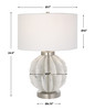 Uttermost Repetition White Marble Table Lamp