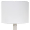 Uttermost Hourglass White Table Lamp