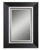 Uttermost Whitmore Black Wood Mirror