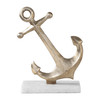 Uttermost Drop Anchor Antique Gold Sculpture