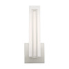 Livex Lighting 10w Led Brushed Nickel Ada Wall Sconce - 10190-91