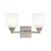 Livex Lighting 2 Lt Brushed Nickel Bath Vanity - 10282-91