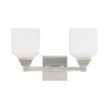 Livex Lighting 2 Lt Brushed Nickel Bath Vanity - 10282-91
