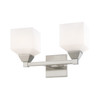Livex Lighting 2 Lt Brushed Nickel Bath Vanity - 10282-91