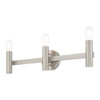 Livex Lighting 3 Lt Brushed Nickel Ada Bath Vanity - 10343-91