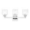 Livex Lighting 3 Lt Polished Chrome Bath Vanity - 10383-05