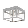 Livex Lighting 4 Lt Nordic Gray Outdoor Ceiling Mount - 20589-80