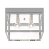 Livex Lighting 4 Lt Nordic Gray Outdoor Ceiling Mount - 20589-80