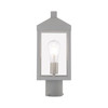Livex Lighting 1 Lt Nordic Gray Outdoor Post Top Lantern - 20590-80