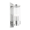 Livex Lighting 3 Lt Polished Chrome Outdoor Wall Lantern - 20724-05